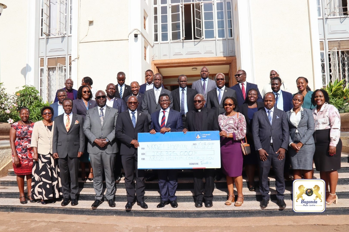 Buganda Kingdom donates over UGX 200 million to Nkozi hospital to support accident victims